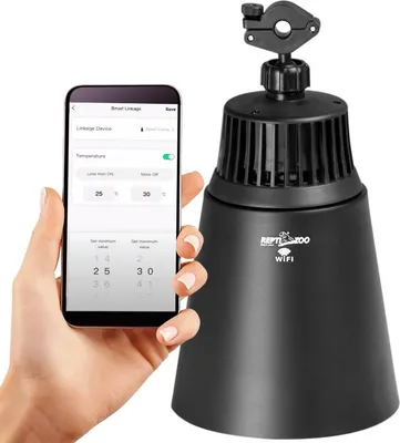 Obrázek produktu pro Repti-Zoo Smart Wi-Fi Deep Lamp - lampa na žárovky vytápění Wi-Fi Repti-Zoo
