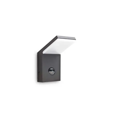 Produktbild von Ideal Lux LED Wandlampe Style Sensor IP54 Anthrazit 221519