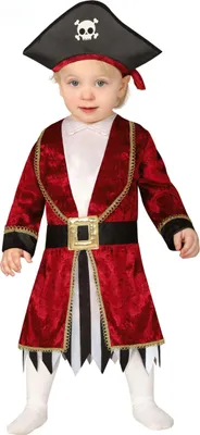 Immagine prodotto di costume da pirata nobile per bambino, taglia:86/92