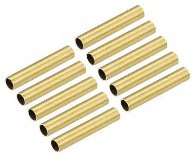 Messingrohr 5,5 mm Ø, 0,5 mm Wand, 30 mm, 20 Stück