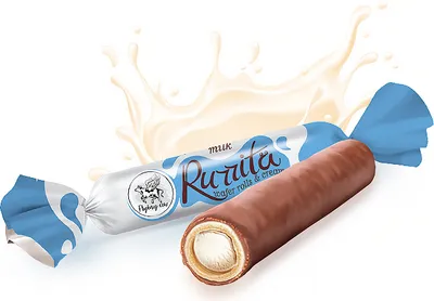Immagine prodotto di Flying Cow Rurrita Cialde con ripieno al gusto di latte 1 Kg
