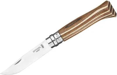 Produktbild von Opinel Nóż Inox Laminiert Braun Natur 08