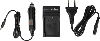 Produktbild von vhbw Ladegerät kompatibel mit Easypix aquapix W510 Kamera - Ladeschale, Kfz-Adapter Ladeanzeige