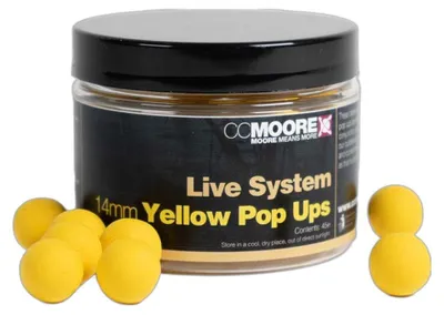 Produktbild von CCMoore Live System Yellow Pop Ups 14mm Pop Ups