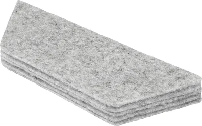 Immagine prodotto di nobo 1905326 nobo Tafellöscher-Nachfüllpack Löschfilz, grau