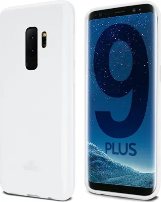 Produktbild von Mercury Soft G965 S9 Plus weiß/weiße Schutzhülle