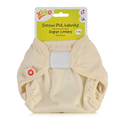 Obrázok produktu pre XKKO Vrchné plienkové nohavičky, Newborn - Pastel Yellow