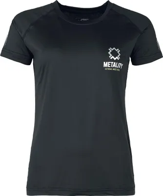 Produktbild von Metality T-Shirt Damen Damen Sports-T schwarz M