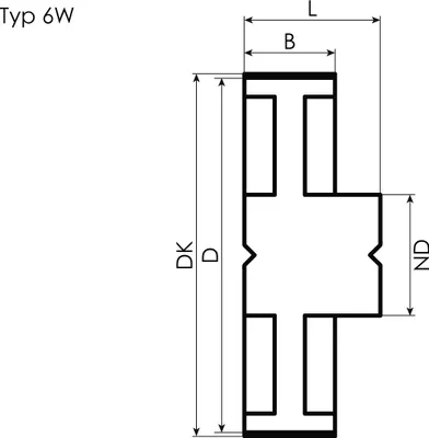 Produktbild von Zahnriemenrad HTD 60-5M-15