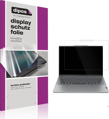 Produktbild von 2x Schutzfolie für Lenovo IdeaPad Pro 5 Gen 10 14 Zoll klar Displayschutzfolie Folie Display Schutz dipos