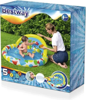Produktbild von Bestway® Planschbecken Lil' Splash & Learn™ 120 x 117 x 46 cm