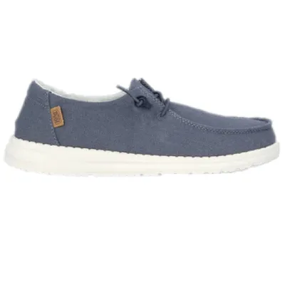 Produktbild von HEYDUDE Wendy Chambray Navy White Damen blau 38