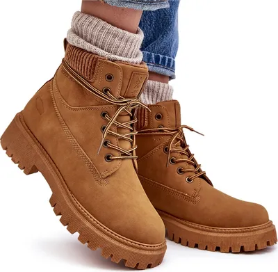 Zdjęcie produktu dla Damskie Ocieplane Trapery Camel Cross Jeans MM2R4011C 37