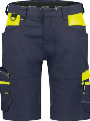 Produktbild von DASSY Arbeitsshorts MANILLA Damen blau/gelb Gr. 34