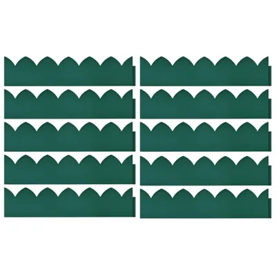 Obrázok produktu pre Obruba trávnika 10 ks zelená 65x15 cm PP