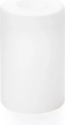 Immagine prodotto di Paralume in vetro, vetro di ricambio, globo in vetro, paralume, Ø 89 mm, altezza 140 mm, apertura 42 mm, bianco, opale opaco