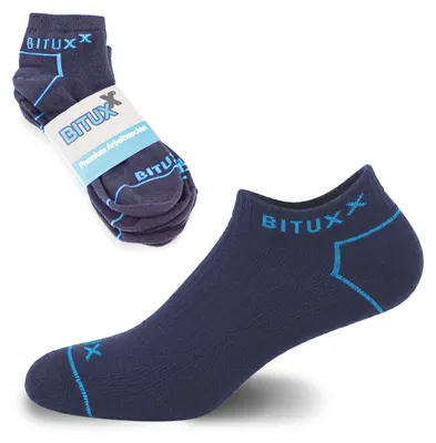 Produktbild von Bituxx 24 Paar Sneakers Freizeit & Arbeitssocken Navy 43-46 MS-18612