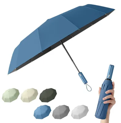 Image de Parapluie automatique avec poignée antidérapante et protection UV