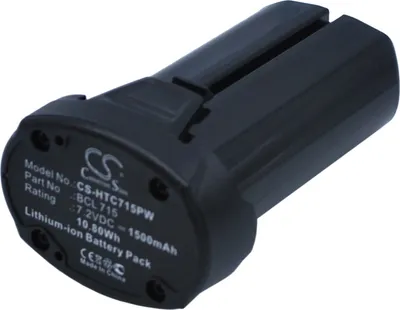 Image de TECHTEK Batterie compatible avec [Hitachi] WH7DL remplace BCL 715