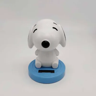 Obrázok produktu pre Interiérové dekorácie Solárne Tancovanie Animované Animované Toy auto Dekor modrá_10cm