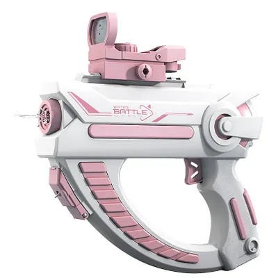 Imagen del producto de Pistola de agua eléctrica, juguete para niños, color rosa