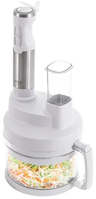 Standmixer 1600 W, 1,75 l, Edelstahlklingen, Weiß