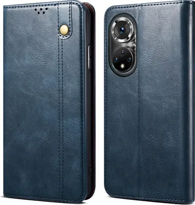 Produktbild von Huawei Nova 9 Hülle, Leder Flip Brieftasche Schutzhülle für Huawei Nova 9 Blau