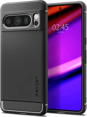 Obrázok produktu pre Spigen Rugged Armor, Ochranný obal, Google, Google Pixel 8 Pro, 17 cm (6.7"), Čierna