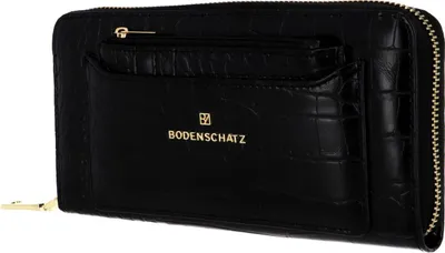 Produktbild von Bodenschatz Geldbörse Zip Around Wallet Black schwarz