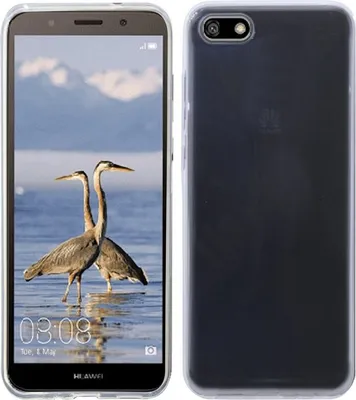 Obrázek produktu pro Huawei Y5 2018 Mobilní telefon Silikonový ochranný kryt Pouzdro průhledné