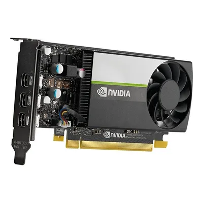 Produktbild von NVIDIA T400 - Grafikkarten - T400 - 4 GB GDDR6 - PCIe 3.0 x16 Low-Profile - 3 x Mini DisplayPort