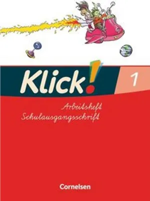 Obrázok produktu pre Klick! Erstlesen 1.-4. Schuljahr - Grundschule/Förderschule - Arbeitsheft in Schulausgangsschrift - Teil 1