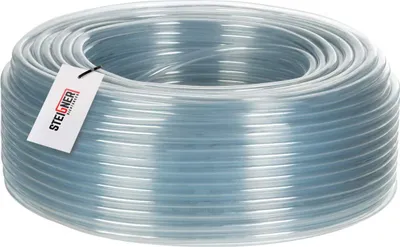 Produktbild von STEIGNER Benzinschlauch Wasserschlauch PVC Schlauch Transparent, Durchmesser: 8-10 mm, Länge: 50 m, SBS-11-50