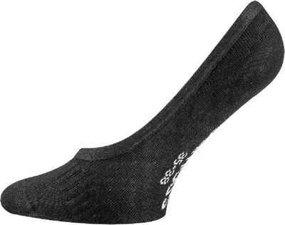 Produktbild von TippTexx 24 6 Paar Bambus Footies, Füßlinge, Uni Sneakersocken, Schwarz, Größe 43-46