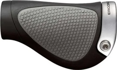 Image de Poignées de vélo Ergon GP1 Evo Single Twist Shift courtes longues Nexus Rohloff Enviolo