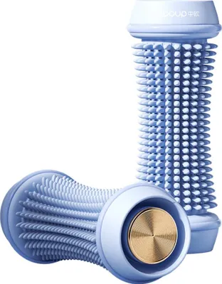 Produktbild von INF Fußmassage Roller aus ABS mit weichen Gummipunkten 18,5cm für Fußgewölbe und Waden Blau