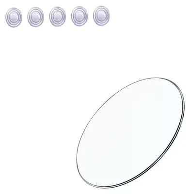 Produktbild von Runder Glastisch, 55 cm Durchmesser