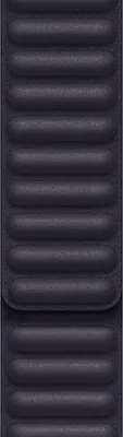 Produktbild von Apple Leather Link für die Watch Series 1-9 / SE - 38/40/41 mm - Große S/M - Ink