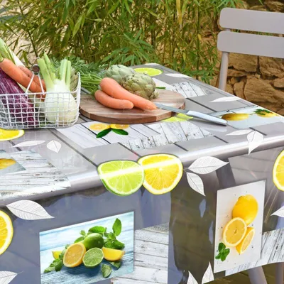 Produktbild von Tischschoner Lemon - 140cm, rund