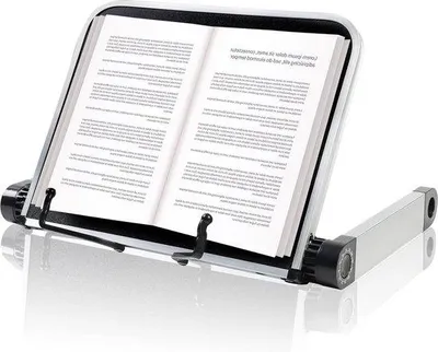 Produktbild von Schwarze Klappbare Leseständer für Kochbücher und Schreiben