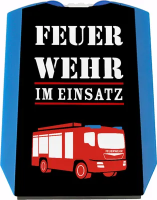 Produktbild von Feuerwehr im Einsatz Parkscheibe mit zwei Einkaufswagenchips