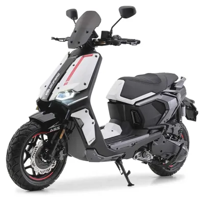 Produktbild von Motorroller 125 ccm Burnout MOBSTER 99 km/h 12,5 PS Euro 5+ Weiß