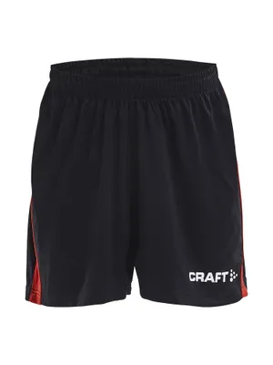 Produktbild von Craft Progress Contrast Shorts Kinder - Schwarz / Rot