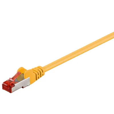 Zdjęcie produktu dla goobay Kabel krosowy kat. 6 S/FTP PIMF gelb 0,5 m