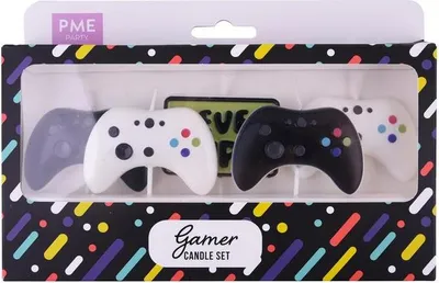 Obrázek produktu pro Dortové svíčky 5ks GAMER