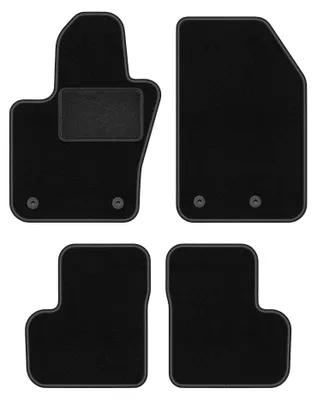 Immagine prodotto di Tappetini in moquette per Fiat 500X FL 2018- (crossover) – set 4 pezzi, neri, su misura – Wielganizator LUX