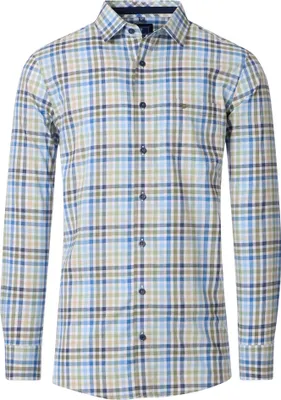 Produktbild von Redmond - Casual Fit - Herren Hemd (251070111), Größe:XXL, Farbe:Grün(60)