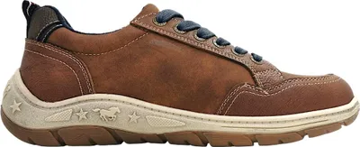 Imagen del producto de Zapatos de cordones para hombre Mustang, color marrón, estilo casual
