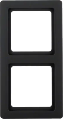 Produktbild von Hager 10126086, Anthrazit, Kunststoff, Schraubenlos, Jede Marke, 1 Stück(e)