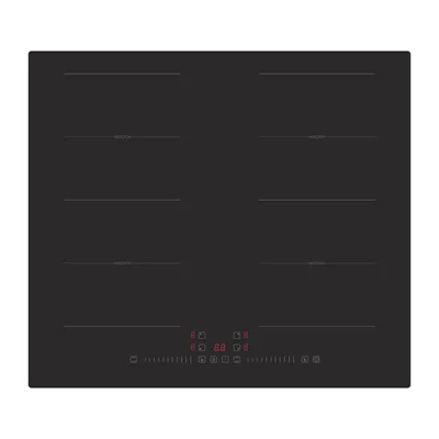 Produktbild von PKM IN4-DA-2FZA++A, Schwarz, Integriert, 77 cm, Zonen-Induktionskochfeld, Glaskeramik, 4 Zone(n)